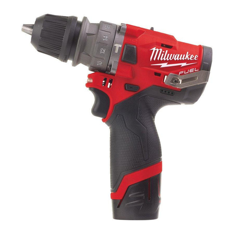 Дриль акумуляторна ударна MILWAUKEE M12 FUEL FPDXKIT-202X (4933464138)
